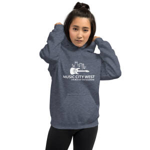 Donate $35 and get this MCWC Logo Unisex Hoodie (Dark Colors with White Logo)
