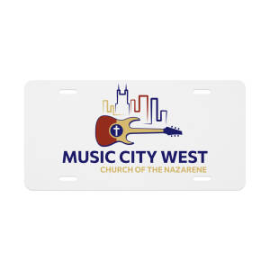 NEW • Donate $15 and get this MCWC Vanity License Plate